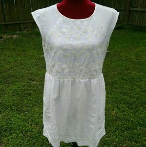 Madewell White Summer Dress